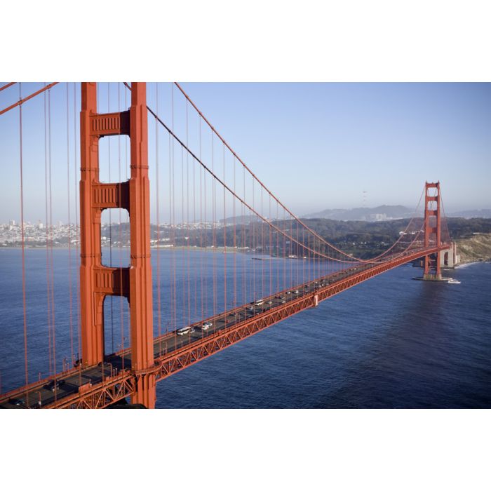 Golden Gate Bridge In San Fransisco - Horizontal Shot - ID # 10840854