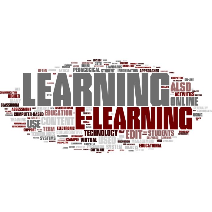 E - Learning Tag Cloud - ID # 17857860