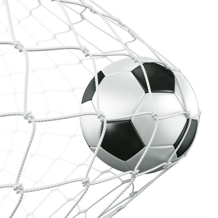 Soccerball In Net - ID # 19621141