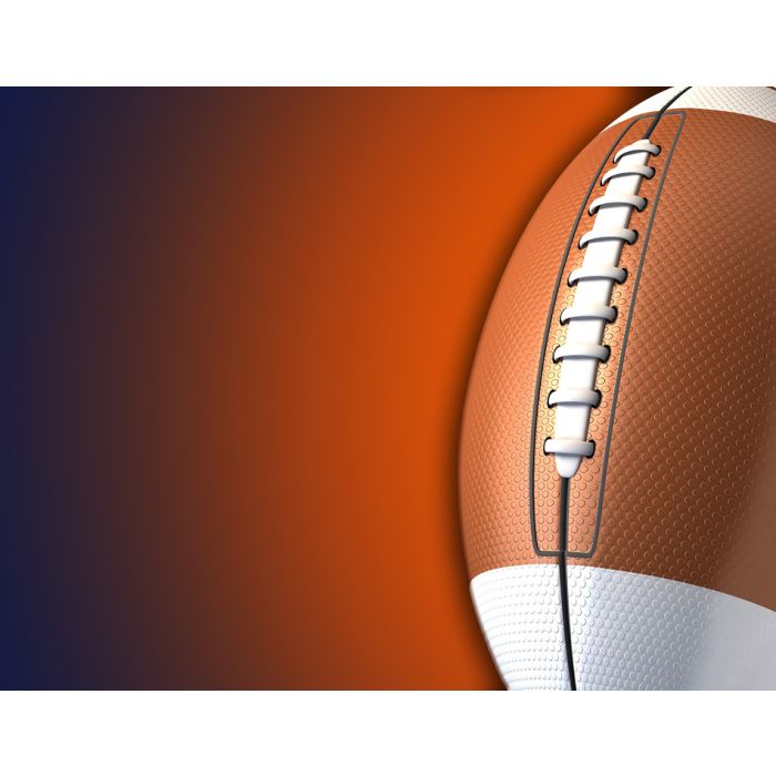 3D American Football Background - ID # 24215688