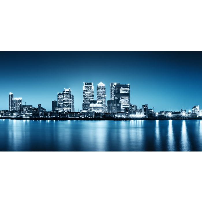 Panoramic Picture Of Canary Wharf View Uk - ID # 25231619