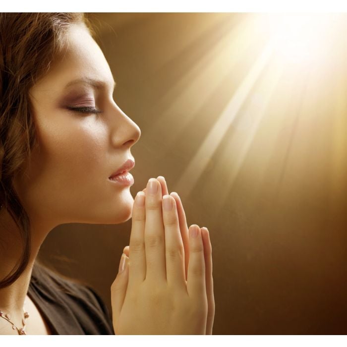 Beautiful Praying Girl - ID # 30877600