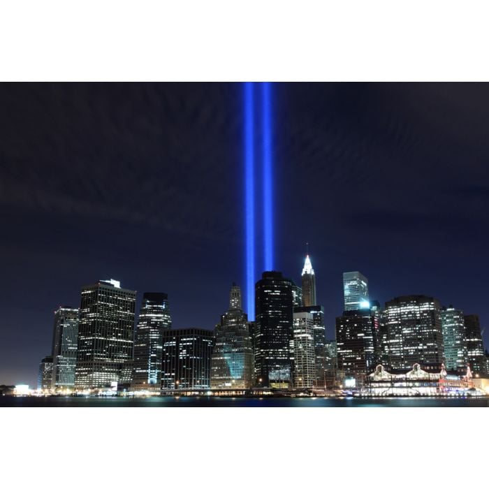 Lower Manhattan Skyline And The Towers Of Lights - ID # 31960653