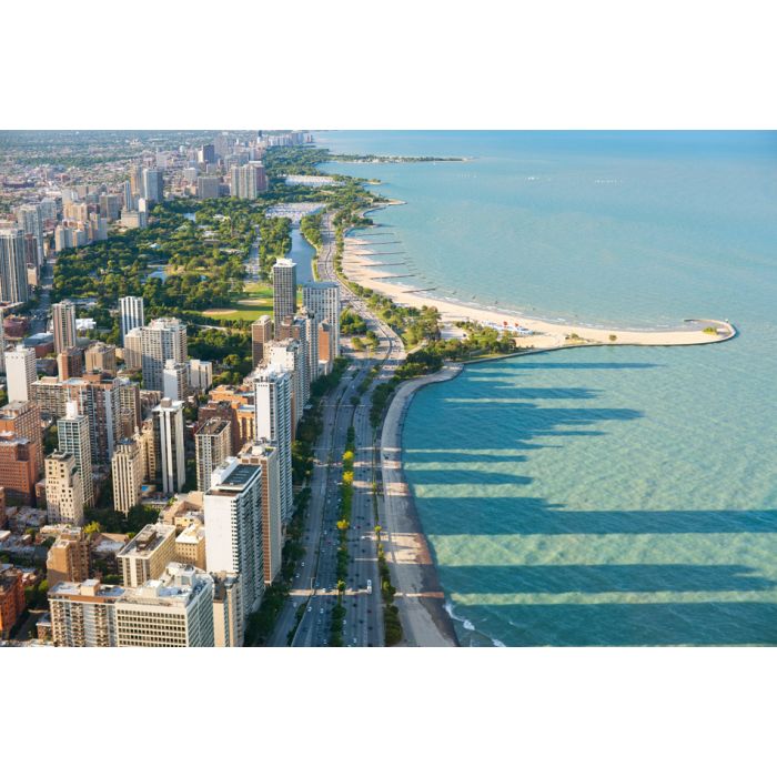 View Of The City Of Chicago From Hancock Center - ID # 36369990