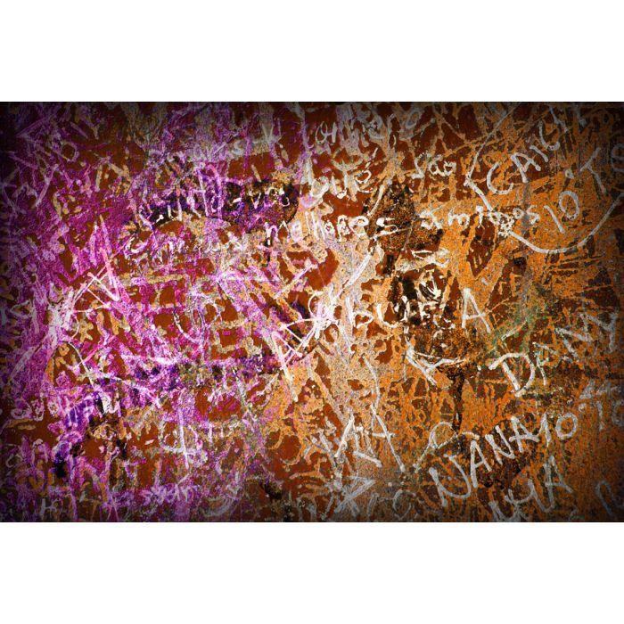 Colorful Grunge Background With Graffiti - ID # 3971192