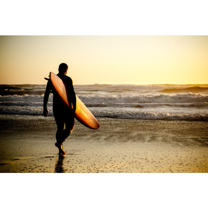 Surfer Walking On The Beach In Portugal - ID # 43311605