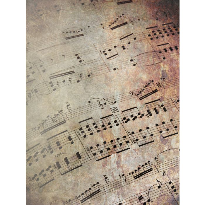 Musical Scores Grungy - ID # 43680407