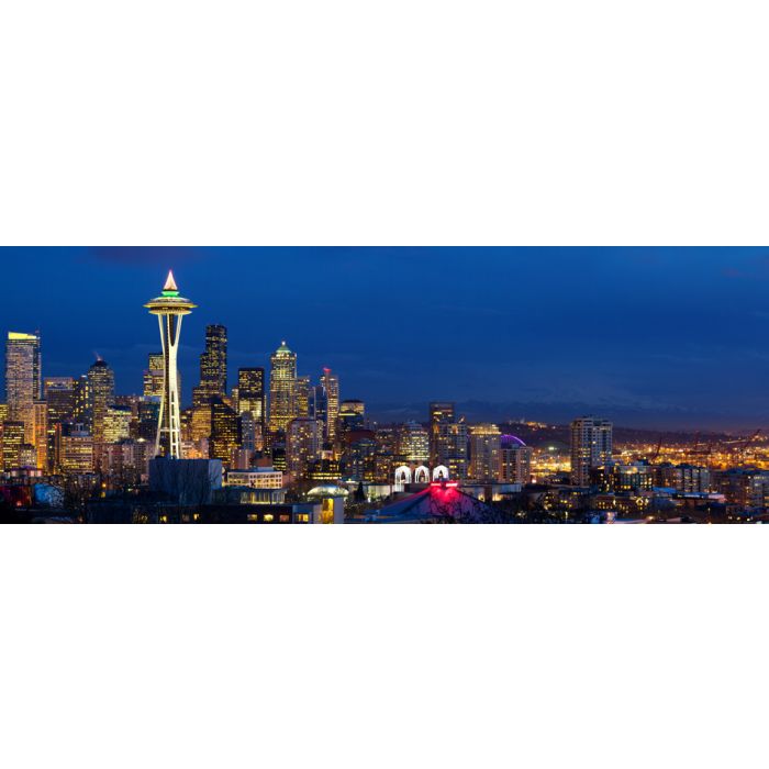 Seattle Skyline Panorama - ID # 48341405