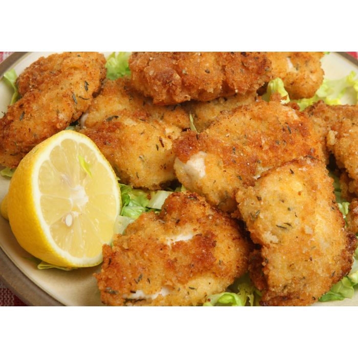 Italian Fried Chicken Fillets With Breadcrumbs - ID # 50355254