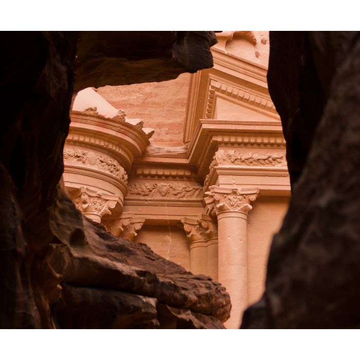 The Treasury Khazne In Petra, Jordan - ID # 56240815