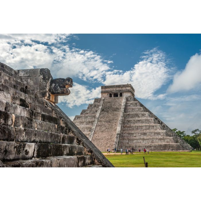 Temple Of Kukulkan Pyramid - Chichen Itza - ID # 58966117