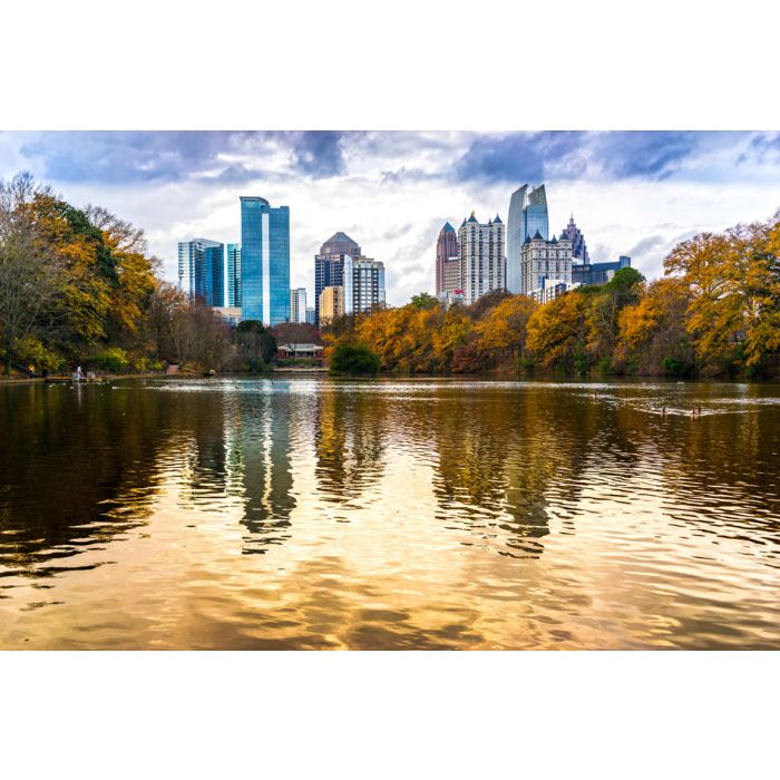 Skyline Of Downtown Atlanta - Georgia - Usa - ID # 59738640