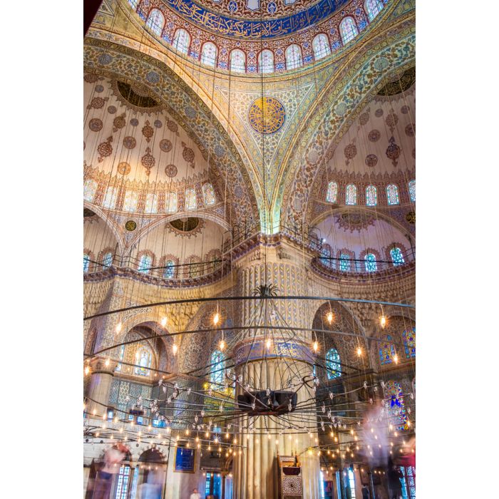 The Breathtaking Blue Mosque In Istanbul - Turkey - ID # 60494685