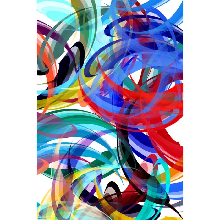 Colorful Background In Abstract Painting Style - ID # 9072586