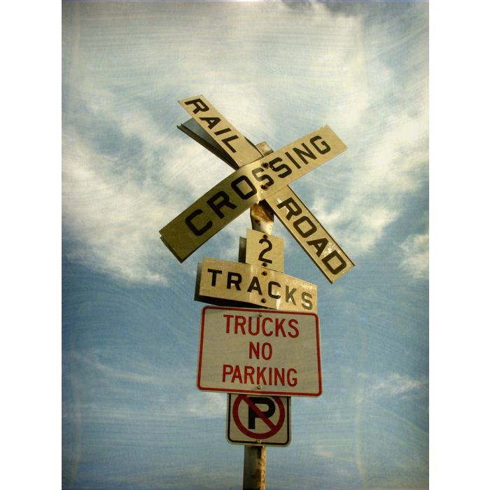 Railroad Crossing Sign - ID # 97010003