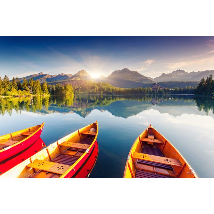 Mountain lake in National Park High Tatra 2 - ID # 148075460