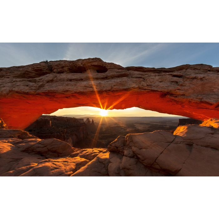 Sunrise at Mesa Arch in Canyonlands National Park - ID # 246641728