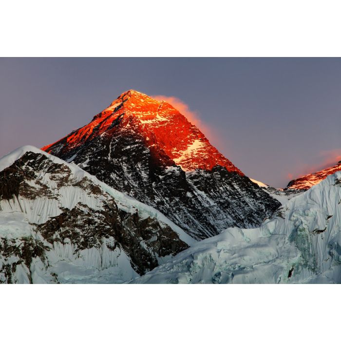 Evening view of Mount Everest from Kala Patthar - ID # 246907108