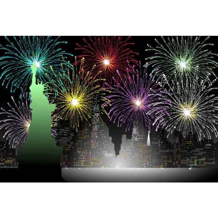 New Years Eve In New York  Vector - ID # 58950561