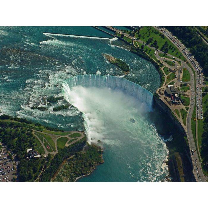 Aerial of Niagara Falls - ID # 87486328