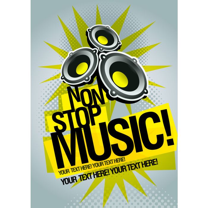 Music Concept Poster Template - ID # V-23985725-V