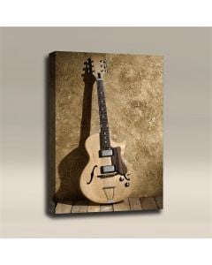 AcousticART Curated Music Collection #M3P3 Telecaster on Wall - Size: 36" L x 24" W x 2" - Portrait