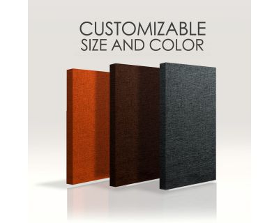 Super Size Acoustic Panels in your choice of fabric - 8'x4'x2