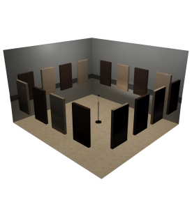 Studio Vocal Booth Room Package 2 (16 x 4'x2'x2" Panels)