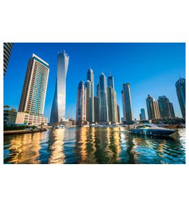 Skyscrapers in Dubai Marina UAE - ID # 178080284