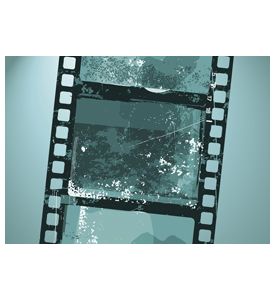 Vector Illustration Of Grunge Film Pattern - ID # 10829729