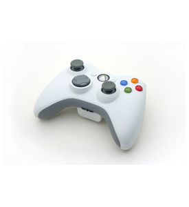 White Video Game Controller On White - ID # 11890250