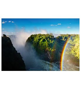 Zambezi River And Victoria Falls - Zimbabwe - ID # 17417482