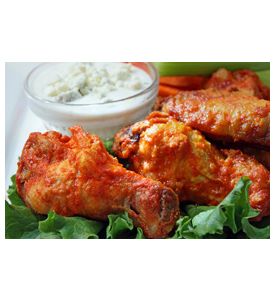 Buffalo Chicken Wing Appetizer Plate - ID # 19664151