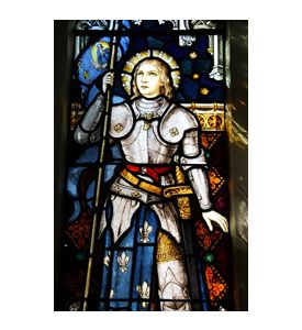 Joan Of Arc In Wellington Church - New Zealand - ID # 19879832