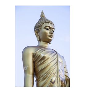 Golden Buddha Statue Of Buddha Monthon - Thailand - ID # 58773310