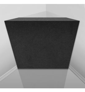 Acoustimac BT-2400C Suede-Executive Corner Bass Trap 24"X24"X4"