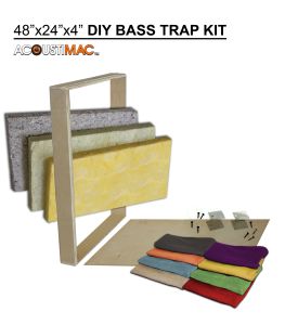 Acoustimac DIY424 Bass Trap Kit 