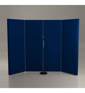 Acoustimac GO-Booth Vocal Booth System  6'x8'x2"